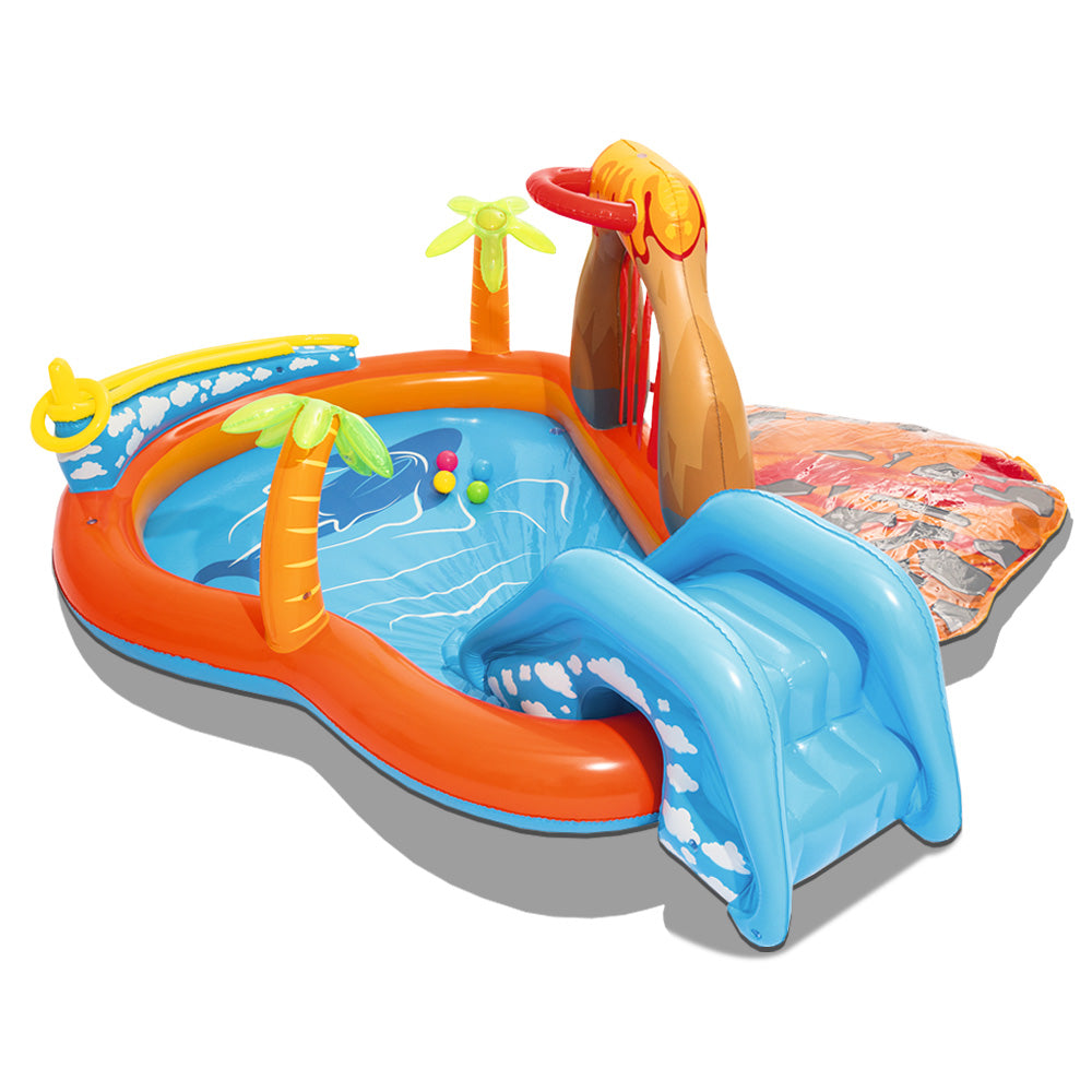 Bestway Kids Inflatable Above Ground Swimming Pool Play Centre 208L