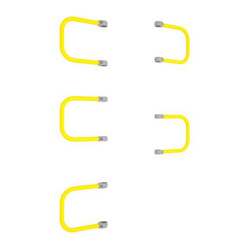 Tinnitots Snake Curved Ladders for Home Play Gym