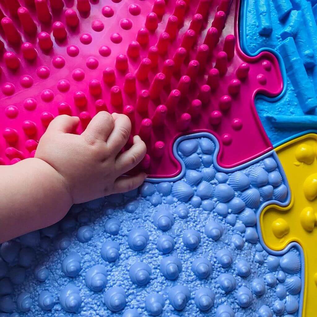 Muffik Extra Large Sensory Play Mats Set - 19 pieces