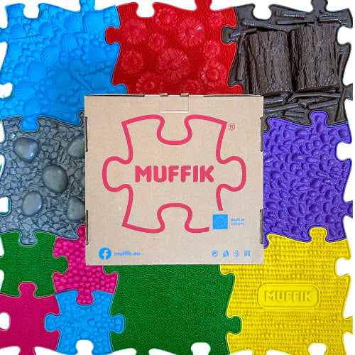 Muffik Medium Sensory Playmat Set 2 - 11 pieces