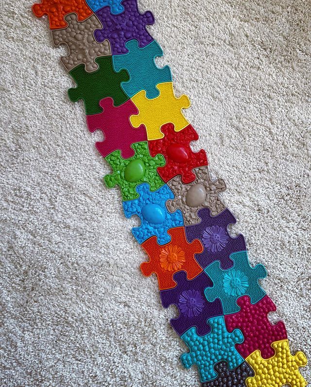 Muffik Tots Mini Sensory Playmat Set - 20 pieces