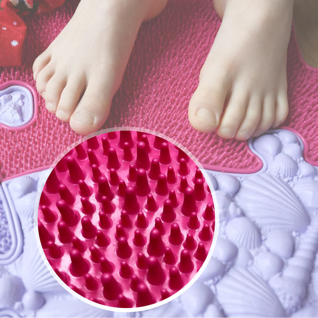 Muffik Pink Sensory Playmat Set - 11 pieces