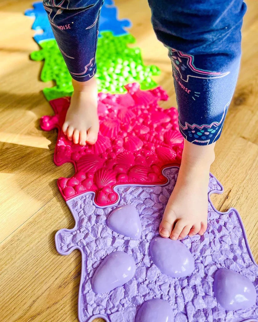 Muffik Pink Sensory Playmat Set - 11 pieces