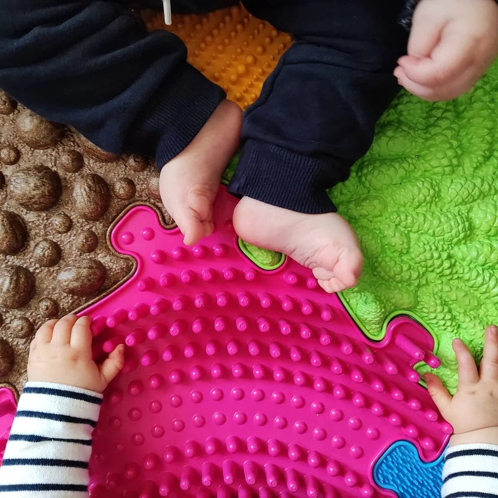 Muffik Diamond Sensory Play Mats Set - 49 pieces