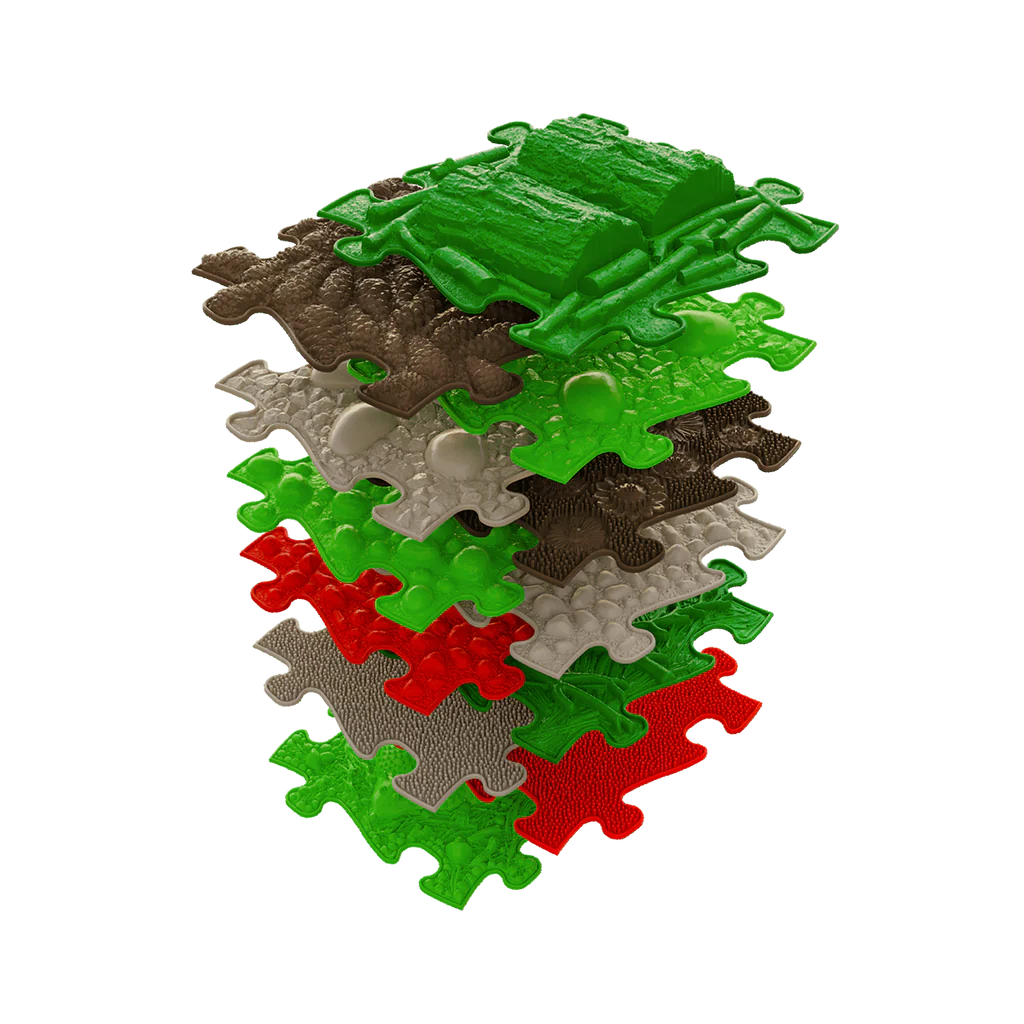 Muffik Puzzle Sensory Playmat Gift Set - 12 pieces