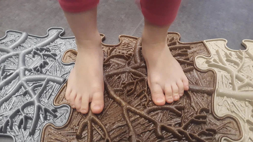 Muffik Roots Sensory Play Mats Set - 9 pieces