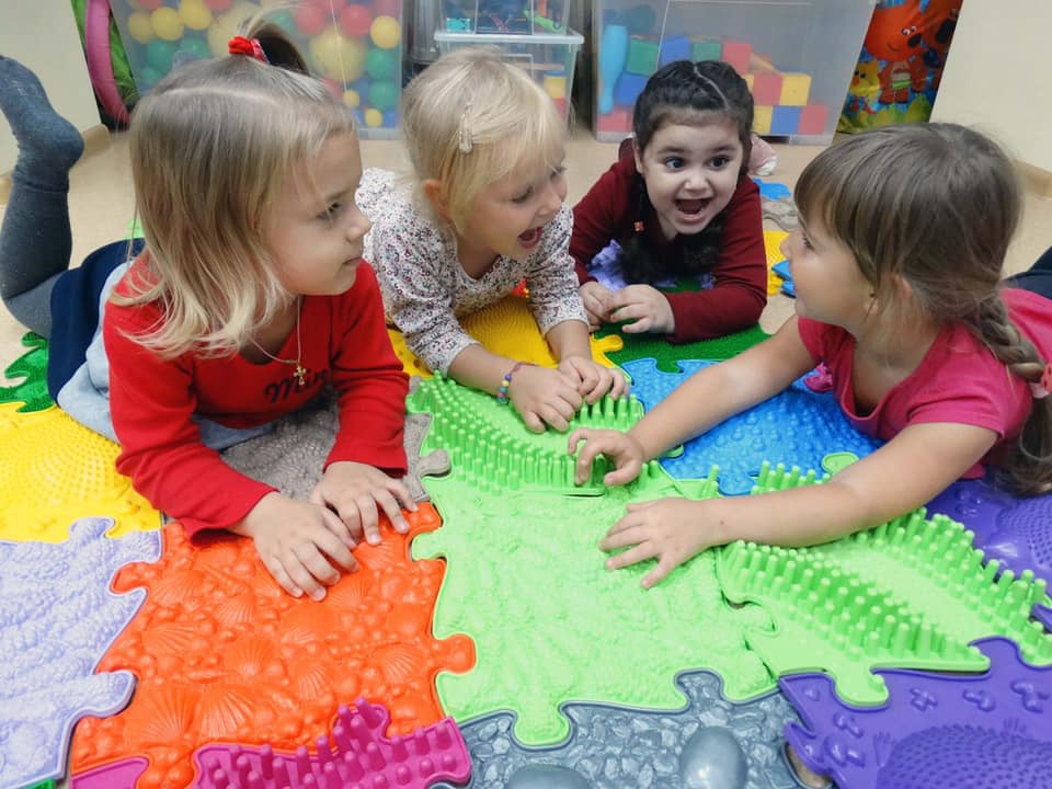 Muffik Diamond Sensory Play Mats Set - 49 pieces
