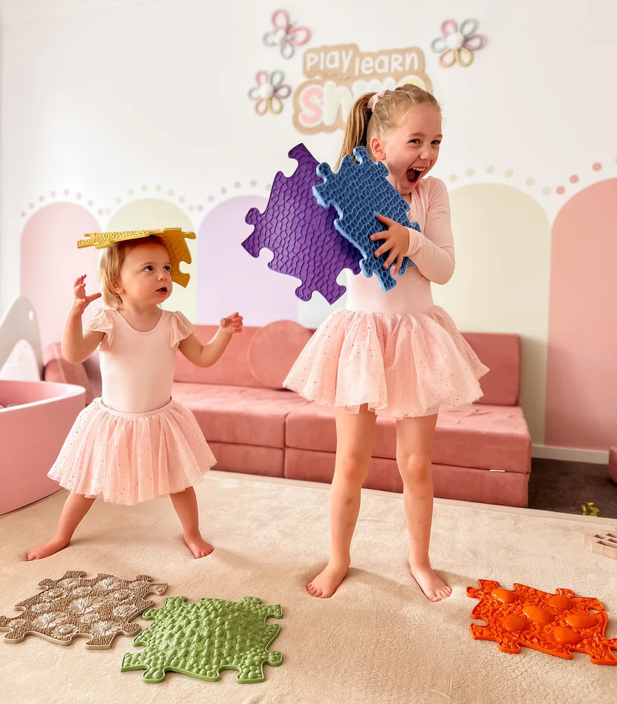 Muffik Tots Sensory Playmat Set 1 - 6 pieces