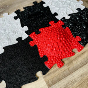 Muffik Tots Vision Sensory Playmat Set - 6 pieces