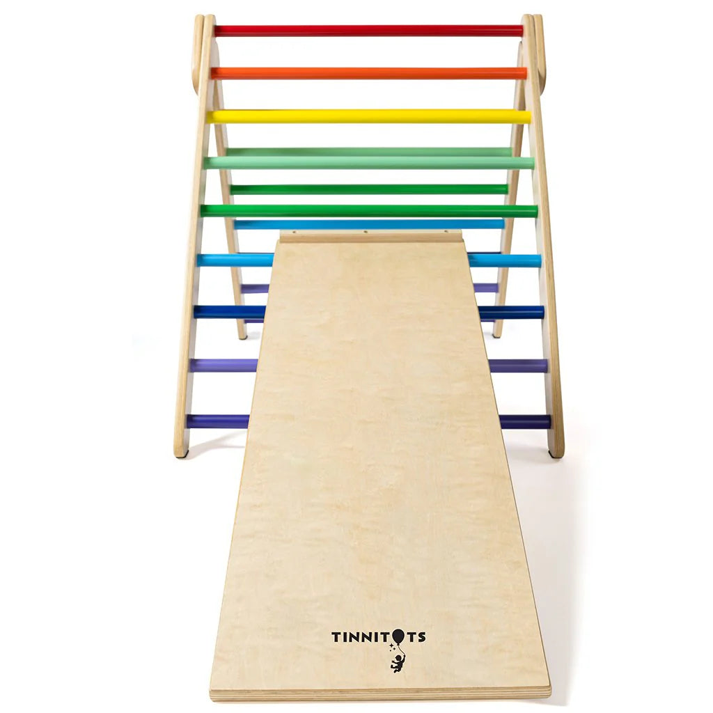 Tinnitots Wooden 2 in 1 Climber Slider W2 Only