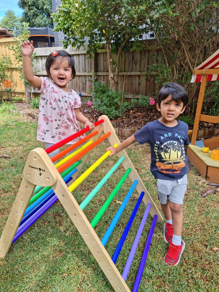 Tinnitots Wooden Pikler Triangle W1