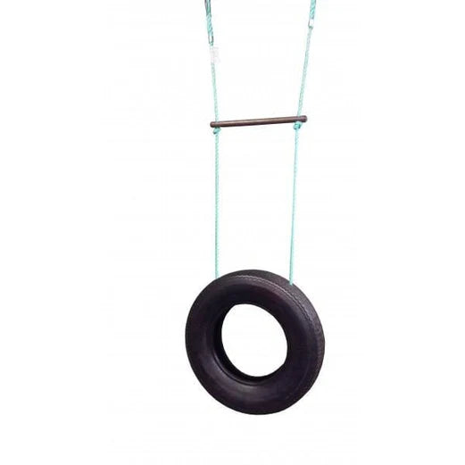 Aussie Swings Vertical 2-Point Tyre Swing with Trapeze Bar
