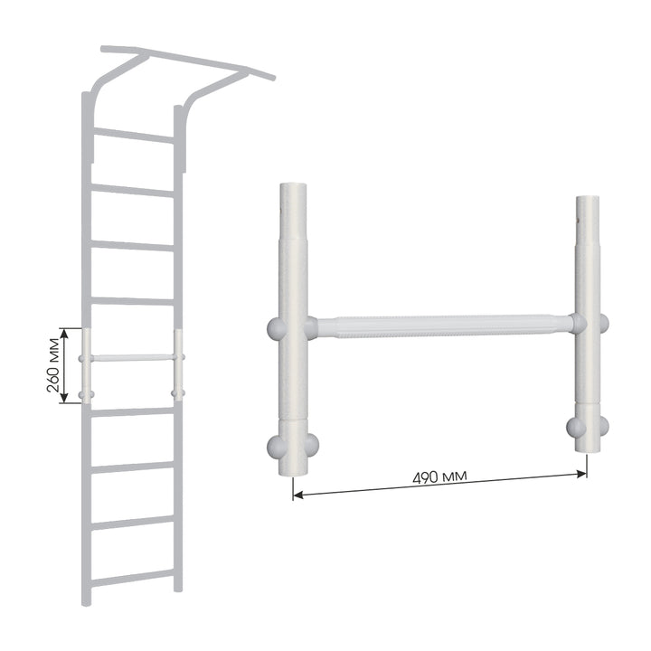 Tinnitots Height Extension Kit for No Drill models