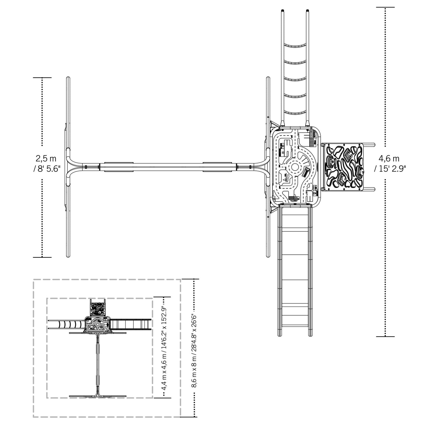 Lifetime Climb and Slide Swing Playset