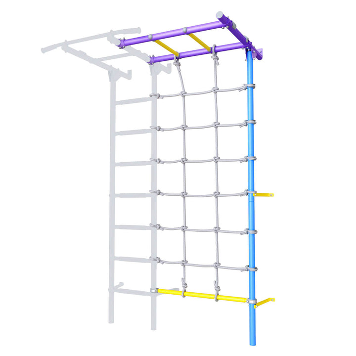 Tinnitots Monkey Bar with Spider Net for Giant Wallbars S7