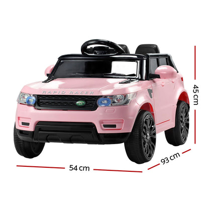 Rigo Ride On Car Kids Electric Ride On Cars SUV Remote 12V Pink