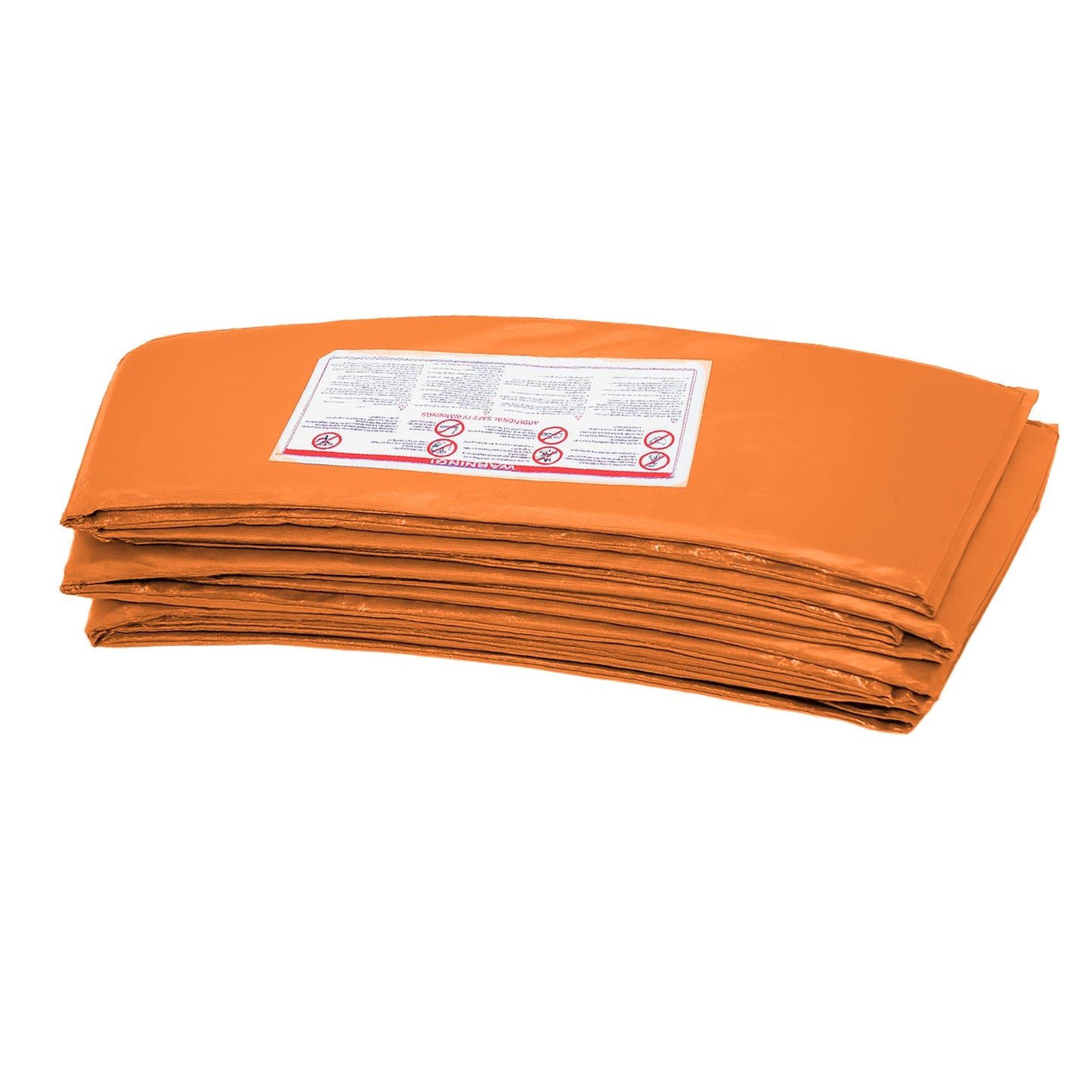 Kahuna 12ft Replacement Trampoline Safety Pad Cover and Jumping Spring Mat - Orange