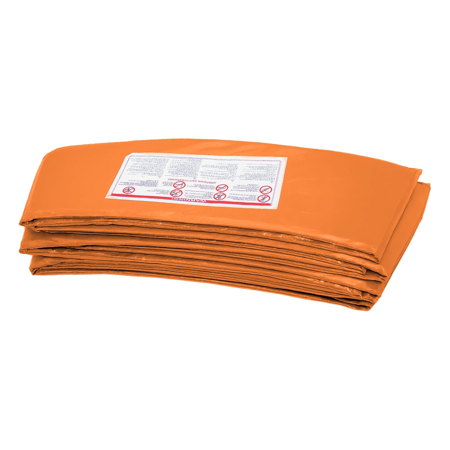 Kahuna 8ft Trampoline Pad and Net - Orange