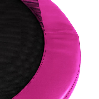 Kahuna 16ft Trampoline Pad and Net - Pink